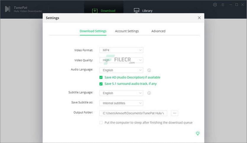 TunePat Hulu Video Downloader 1.1.3