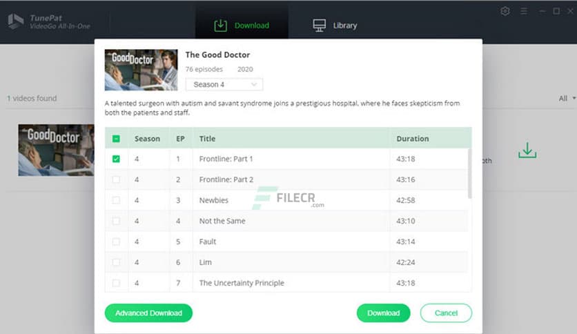 TunePat VideoGo All-In-One 1.1.1