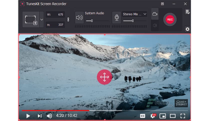 TunesKit Screen Recorder 2.5.0.56