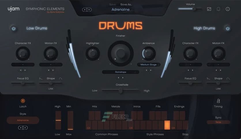 uJAM Symphonic Elements DRUMS 1.2.1