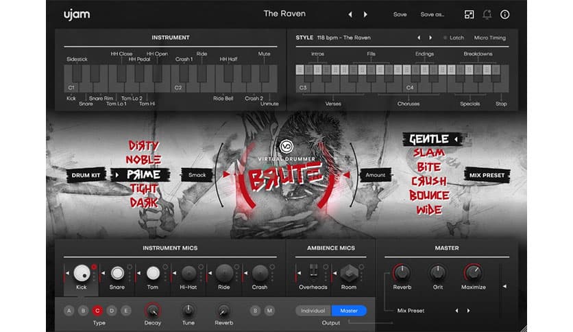 uJAM Virtual Drummer BRUTE 2.1.1