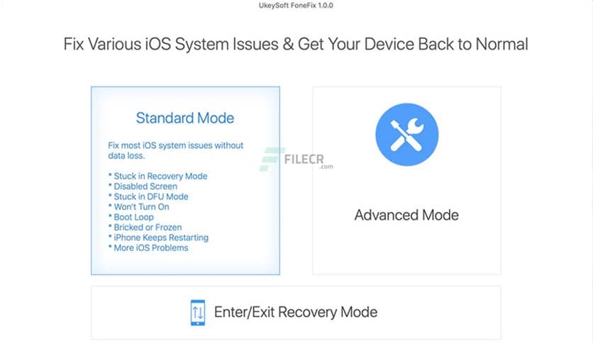 UkeySoft FoneFix 2.0.0
