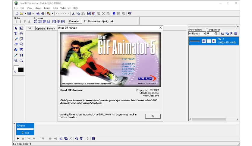 Ulead GIF Animator 5.0.5