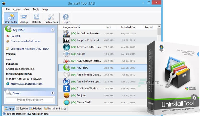 Uninstall Tool 3.8.1.5740