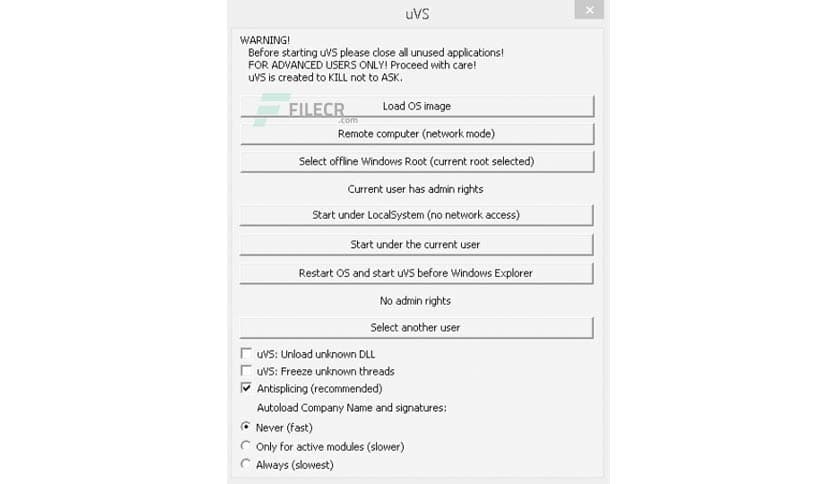 Universal Virus Sniffer 5.0