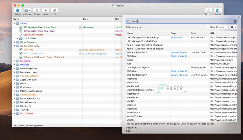 URL Manager Pro 6.4.7