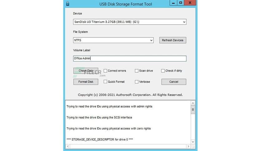 USB Disk Storage Format Tool 6.1