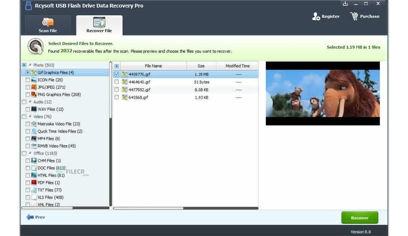 Rcysoft USB Flash Drive Data Recovery Pro 8.9.0.0
