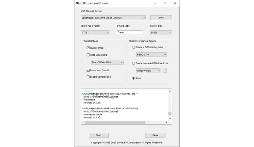 USB Low-Level Format 5.01