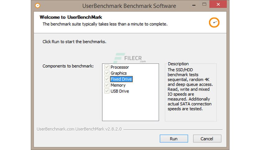 UserBenchmark 5.4.0.0