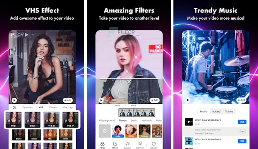Veffecto – Neon Video Effects v1.3.3