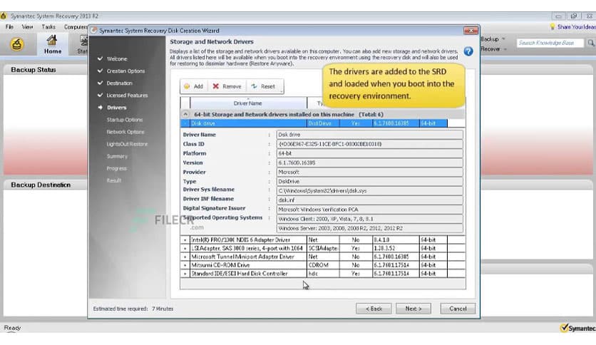 Veritas System Recovery Disk 22.0.0.62226