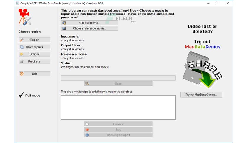 Video Repair Tool 4.0.0.0