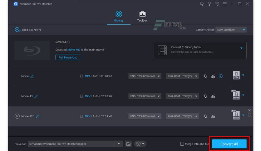 Vidmore Blu-ray Monster 1.0.16