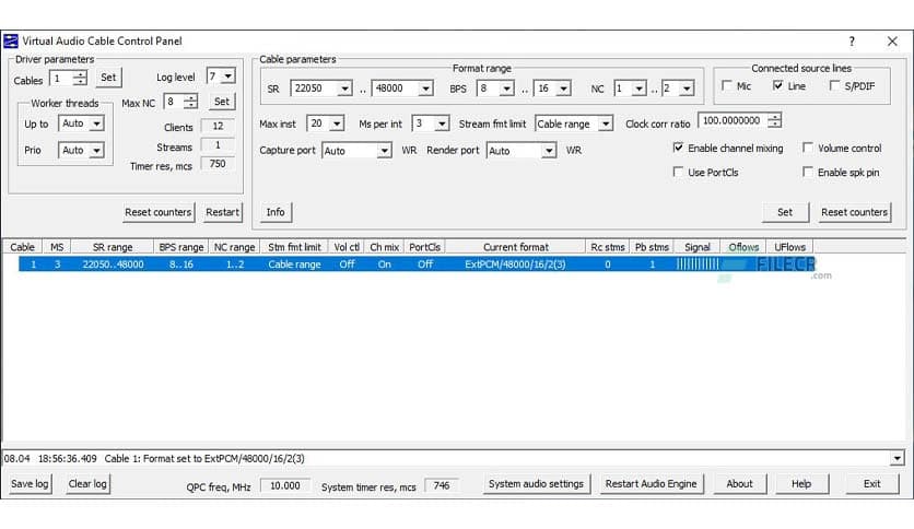 Virtual Audio Cable 4.70