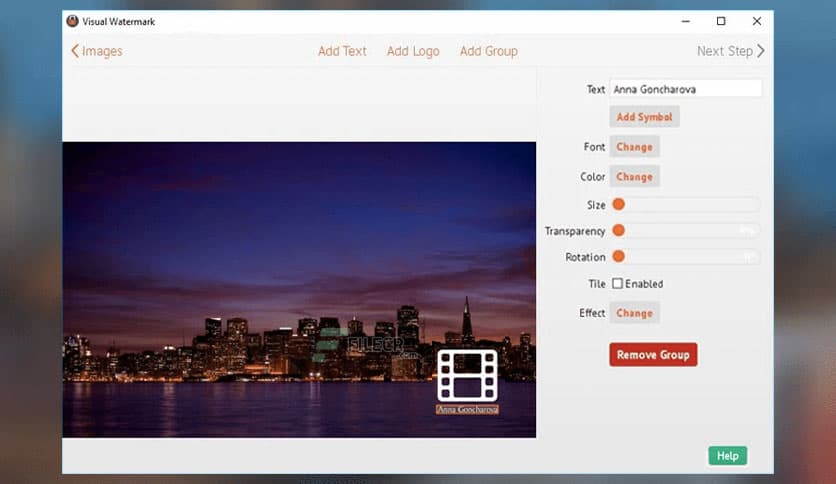 Visual Watermark Photos 5.38