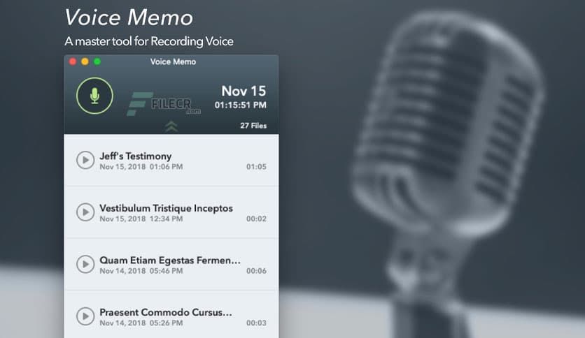 iLifeTouch Voice Memo 2.3.1