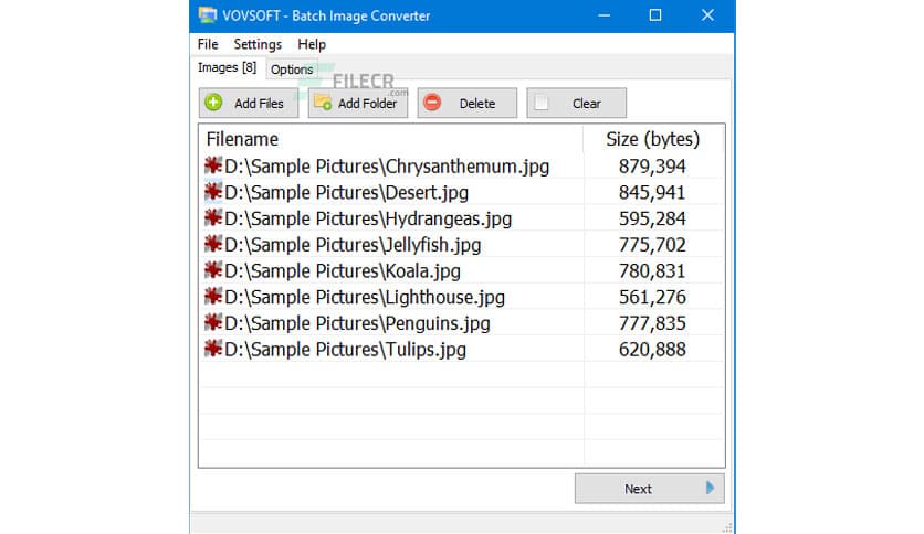 VovSoft Batch Image Converter 2.3