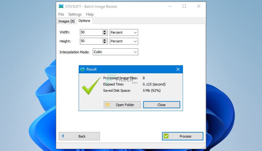 Vovsoft Batch Image Resizer 2.3