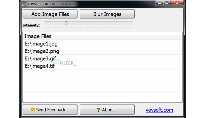 VovSoft Blur Multiple Images 2.1.0