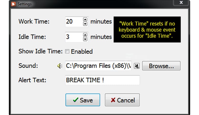 VovSoft Health Break Reminder 2.2