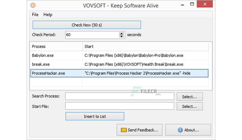 VovSoft Keep Software Alive 3.4