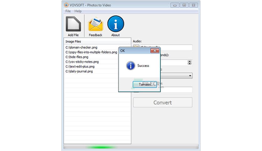VovSoft Photos to Video 2.6