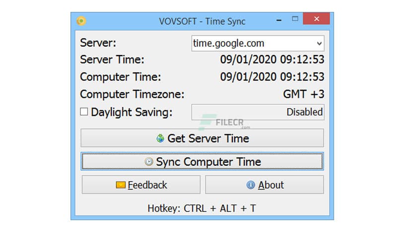 VovSoft Time Sync 2.3