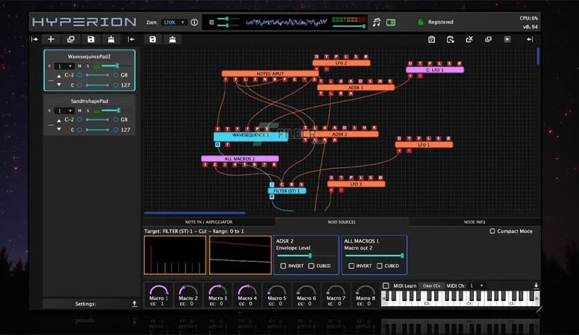 Wavesequencer Hyperion 1.65