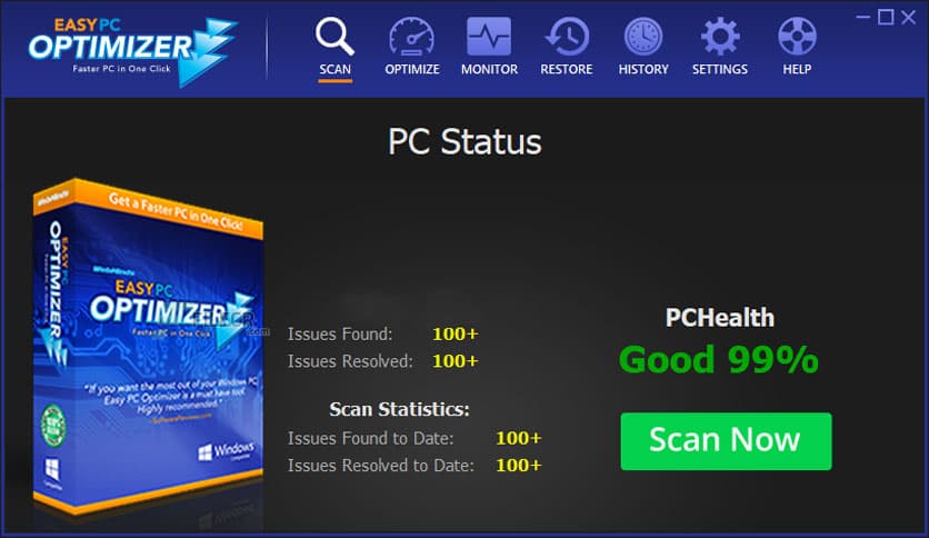 Webminds Easy PC Optimizer 2.0.1.9.428
