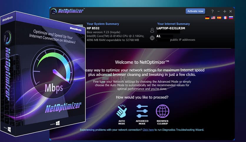 WebMinds NetOptimizer 6.7.25.819