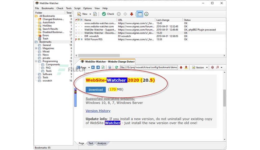 WebSite-Watcher 2020 v20.5 Business Edition