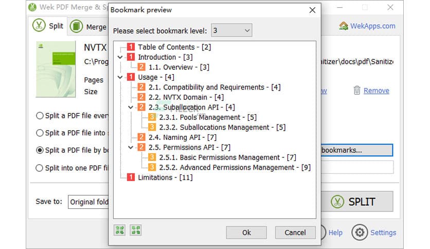 WekApps PDF Merge & Split Pro 2.10
