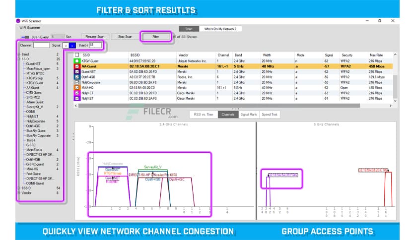 Access Agility WiFi Scanner 2.9.6.557
