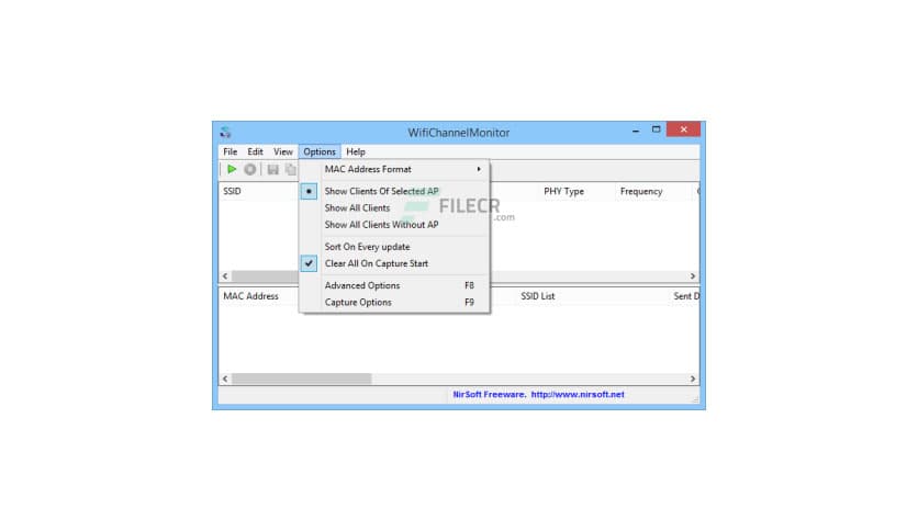 NirSoft WifiChannelMonitor 1.66