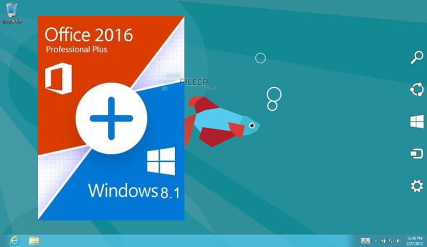 Windows 8.1 Pro With Office 2016