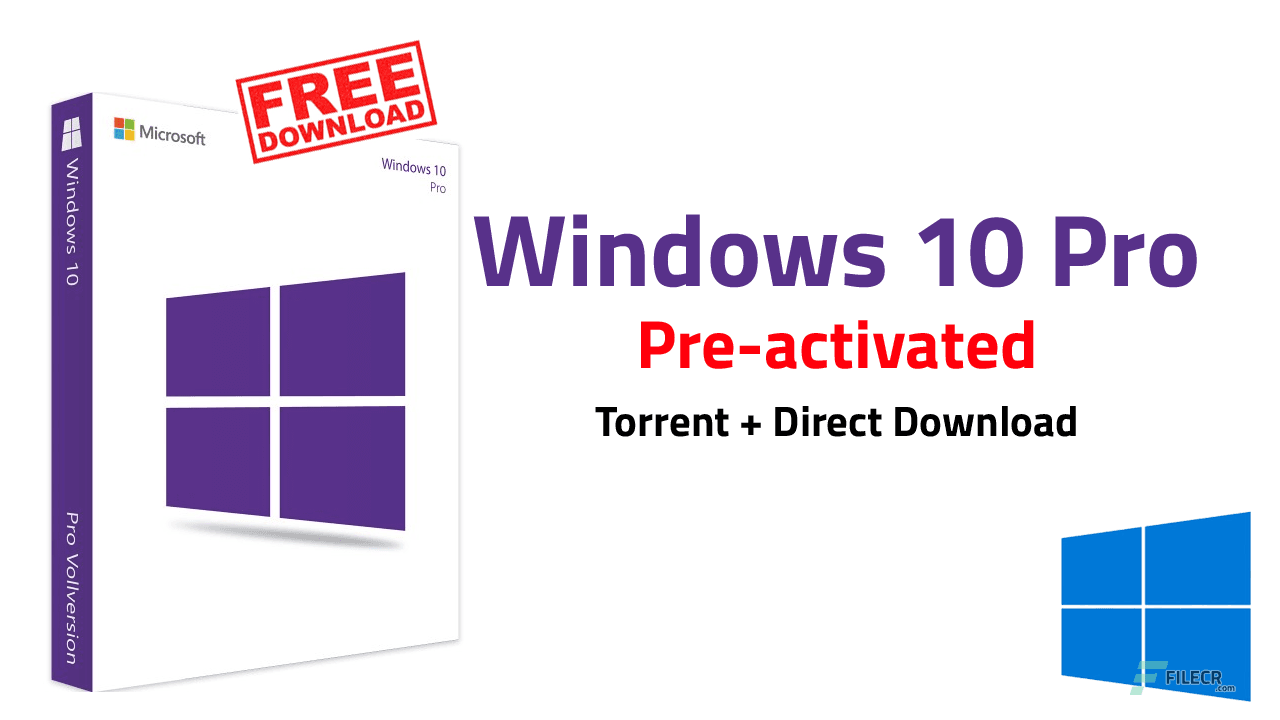 Windows 10 Professional Preactivated