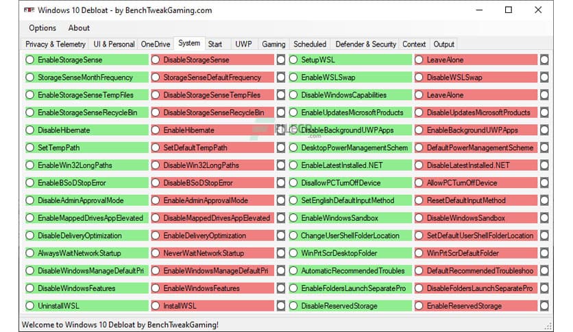 Windows 10 Debloat 1.6 Beta