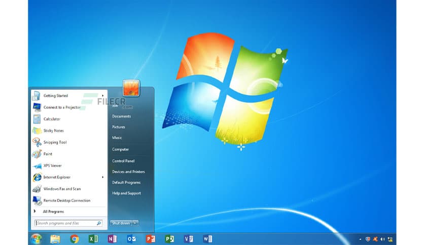 Windows 7 SP1 Ultimate with Office 2016