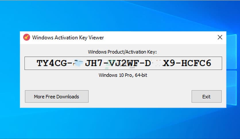 Windows Activation Key Viewer 1.2