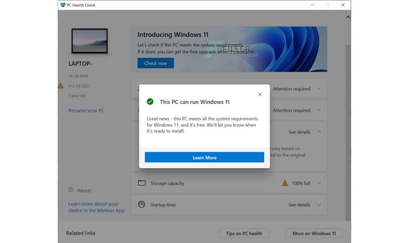 Windows PC Health Check 4.0.241023001
