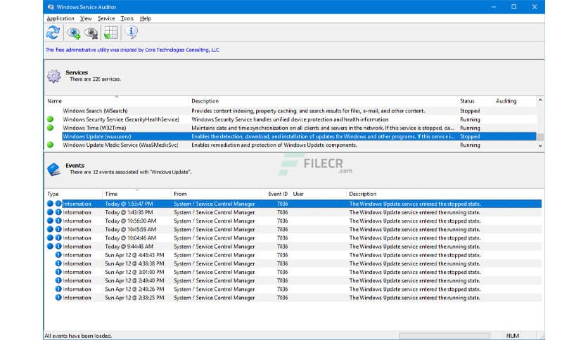 Windows Service Auditor 4.1.0.39