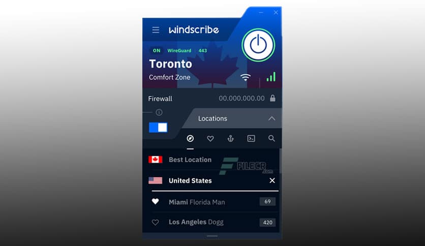 Windscribe Free VPN