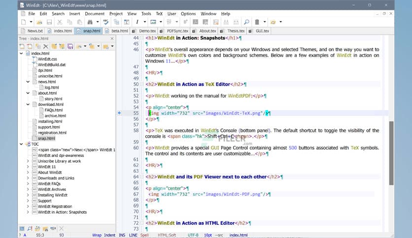 WinEdt 11.1 Build 20230519