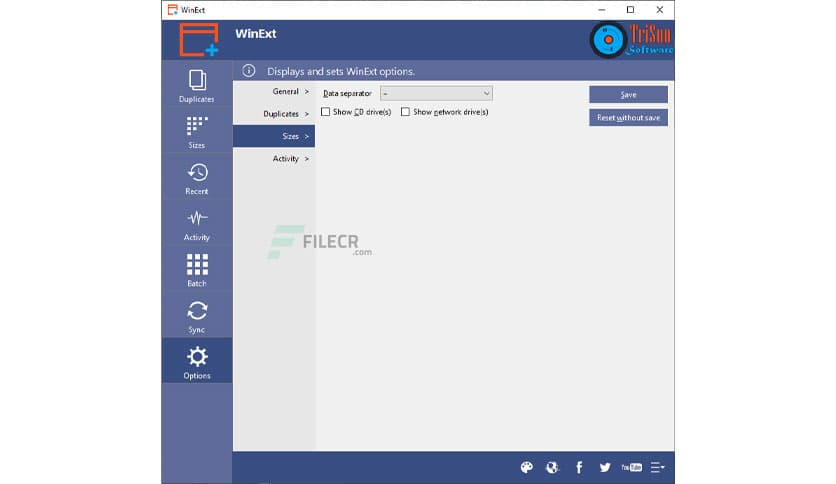 WinExt Registry Fixer 2.1 Build 005