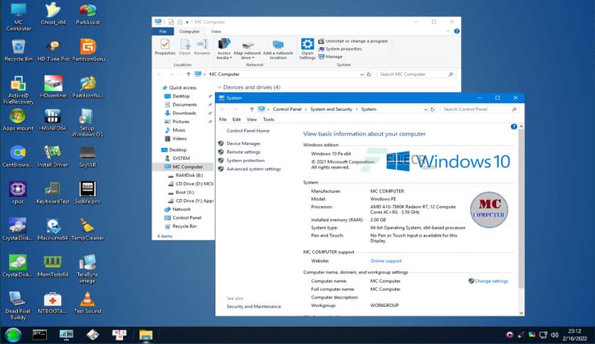 WinPE 10/11 MCBoot Pro VN Version 11.0.270625