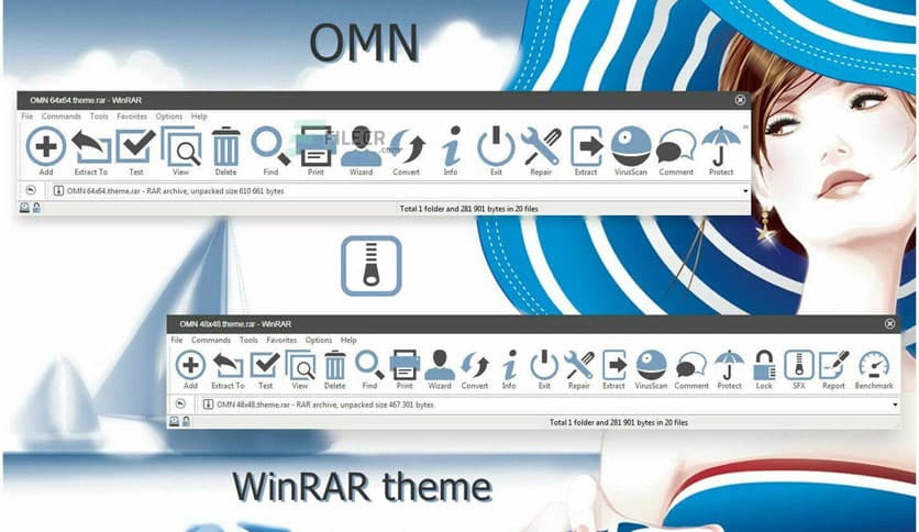 WinRAR Theme Pack 22.2