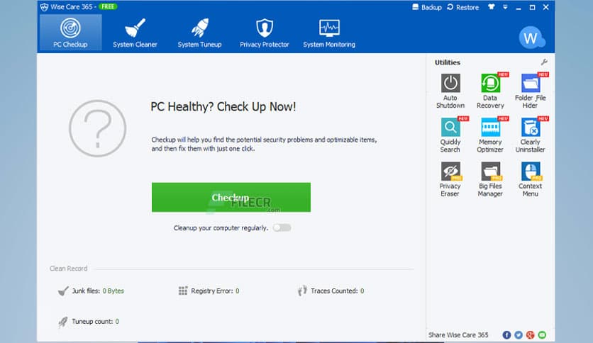 Wise Care 365 Free 7.3.2.716