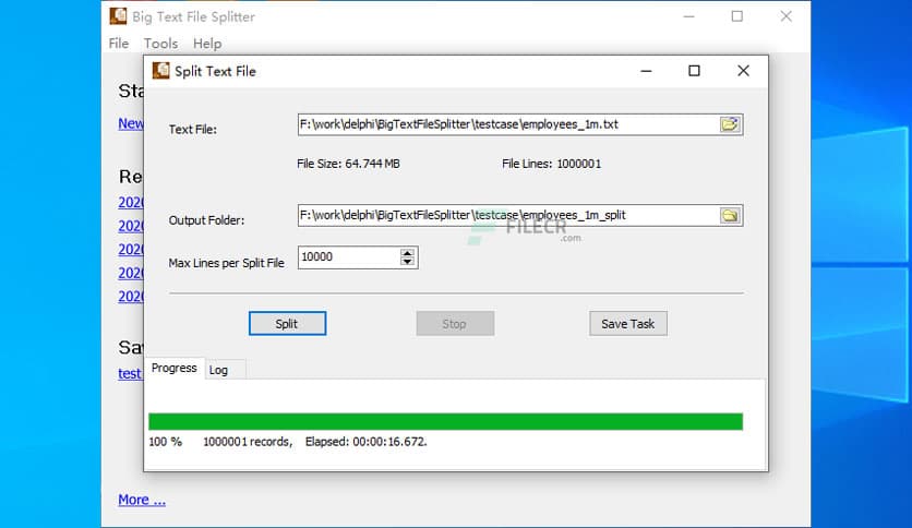Withdata BigTextFileSplitter 3.6.1