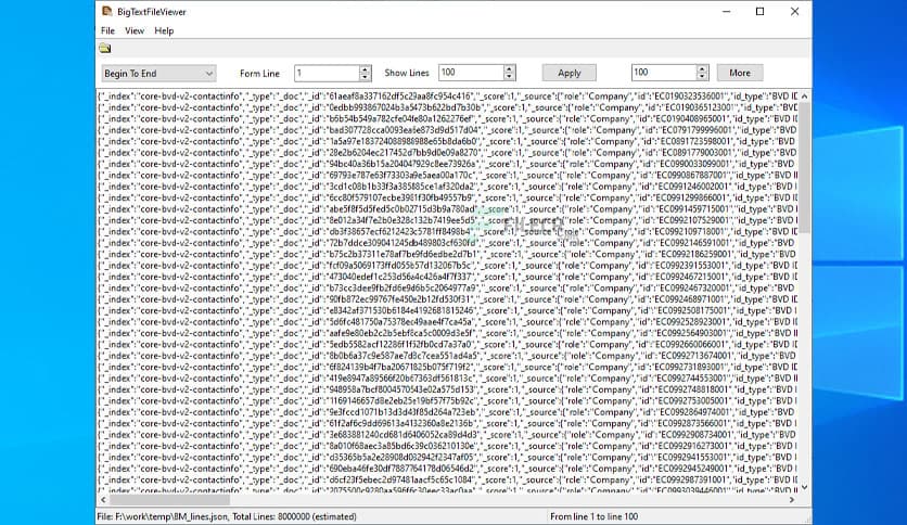 Withdata BigTextFileViewer 1.1.2